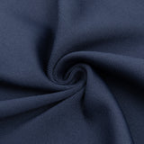 DRAPED BARDOT MAXI DRESS IN NAVY BLUE