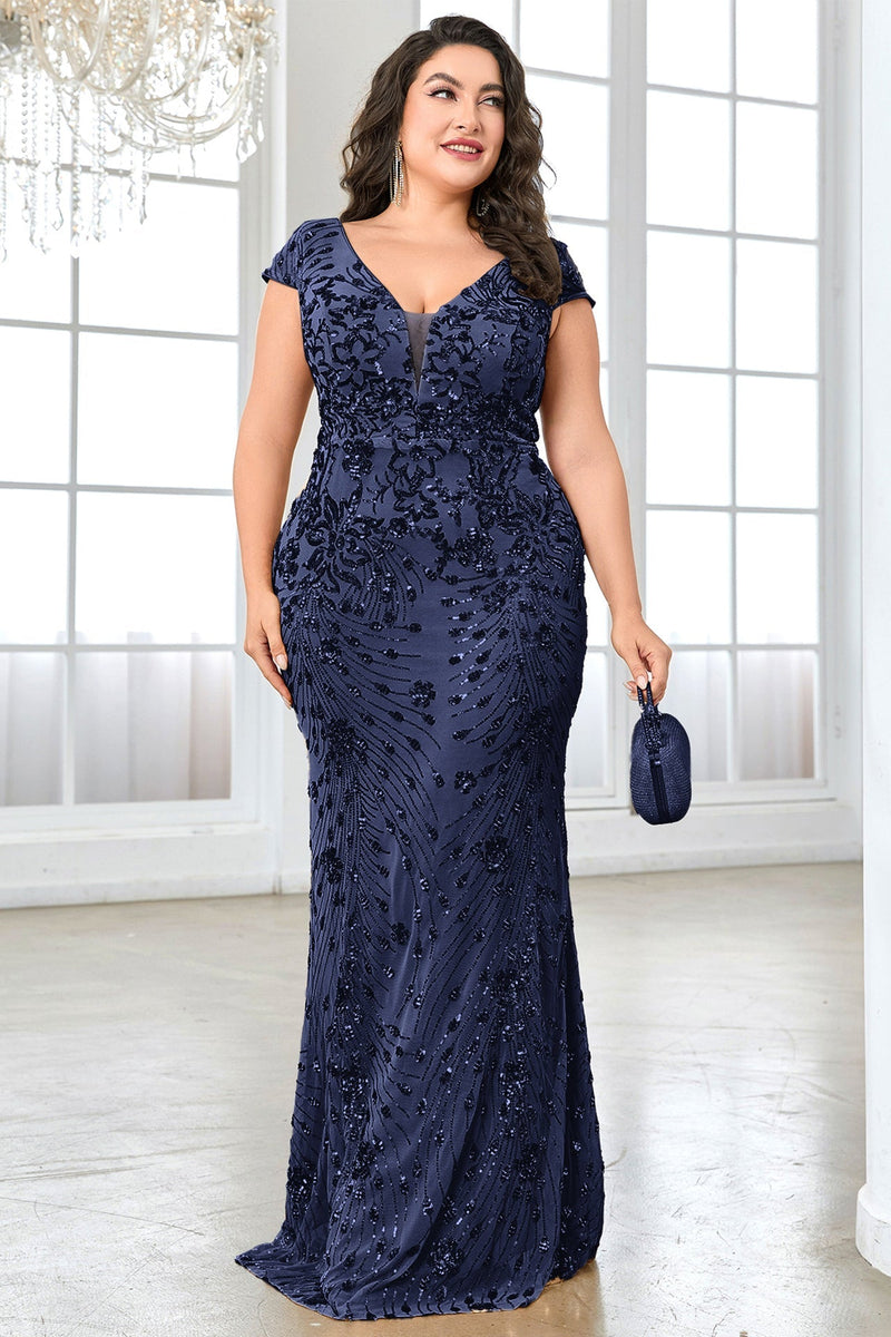 Brielle Sleeveless Sequined Maxi Dress