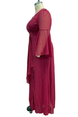 Persephone V-Neck Split Maxi Dress