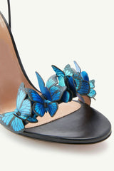 Jazma Papillon Sandal - Black