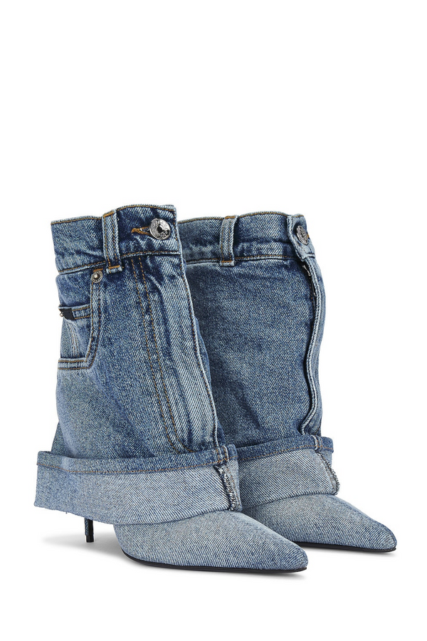 MilIano Denim Trouser Ankle Bootie