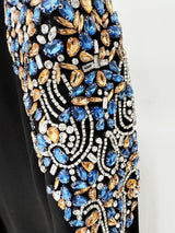 HARRIET MARTINI DROP CRYSTAL-EMBELLISHED MIDI DRESS