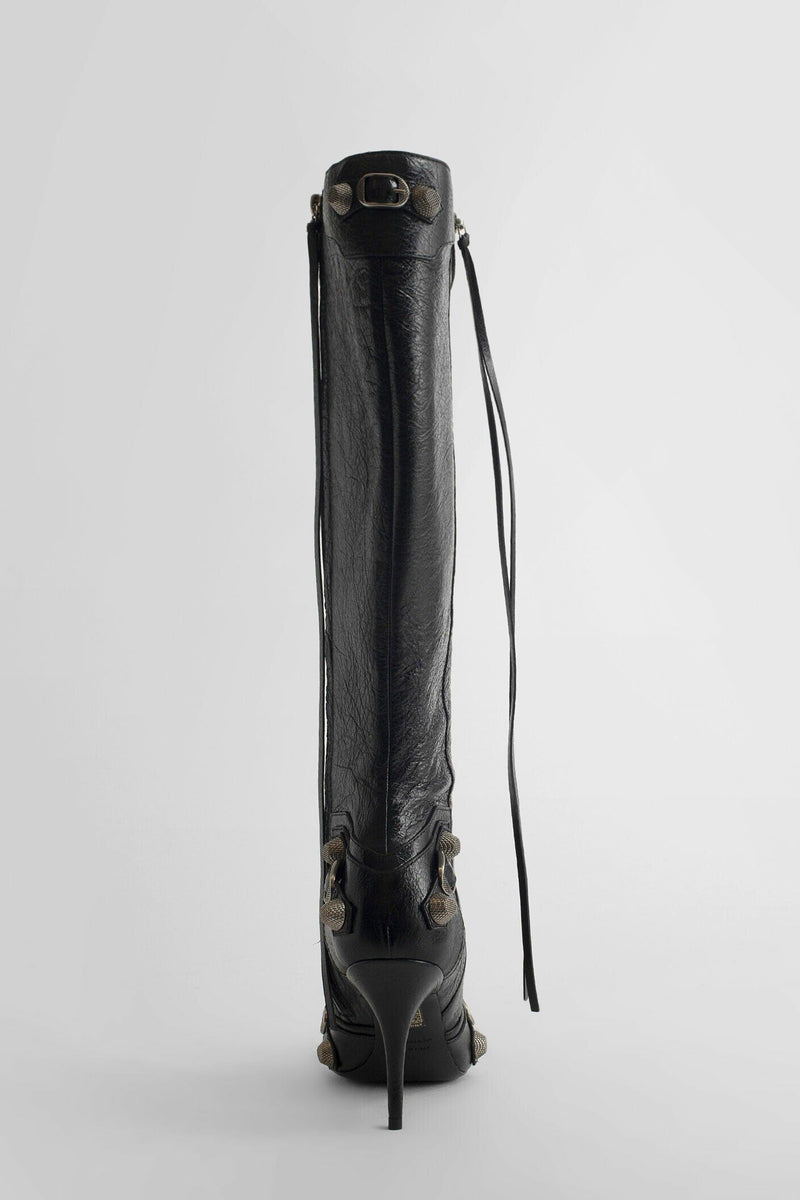 Shilia Zip Knee-high Boots - Black