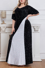 Aviana Sequined Maxi Dress